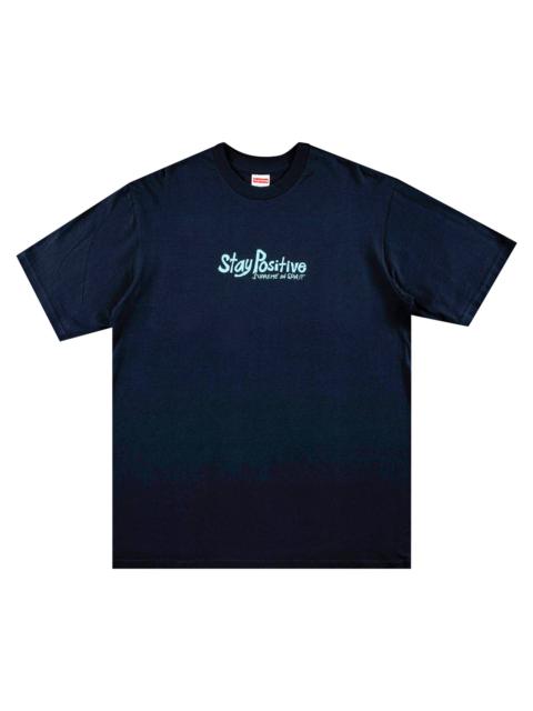 Supreme Stay Positive Tee 'Navy'