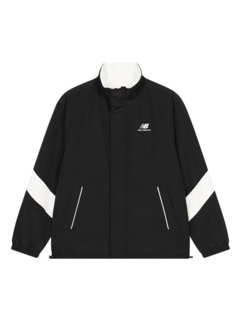 New Balance New Balance Sport Jacket 'Black White' 6DD38081-BK