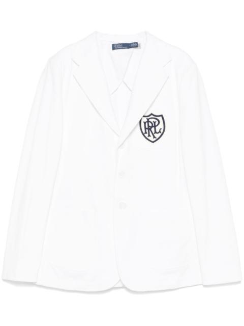 Polo Ralph Lauren logo-patch blazer