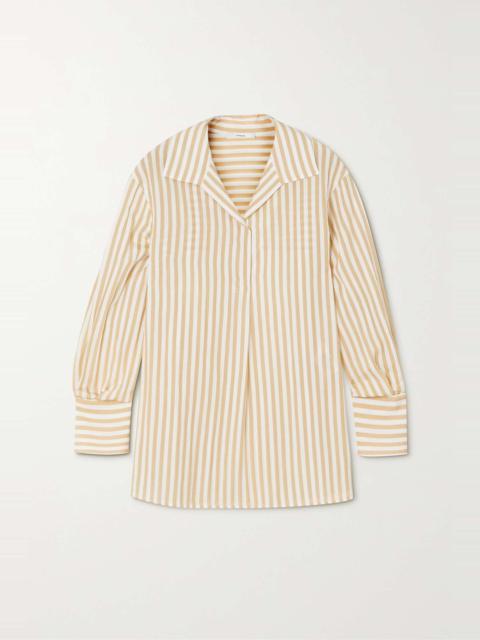 Coast striped TENCEL Lyocell-blend poplin shirt