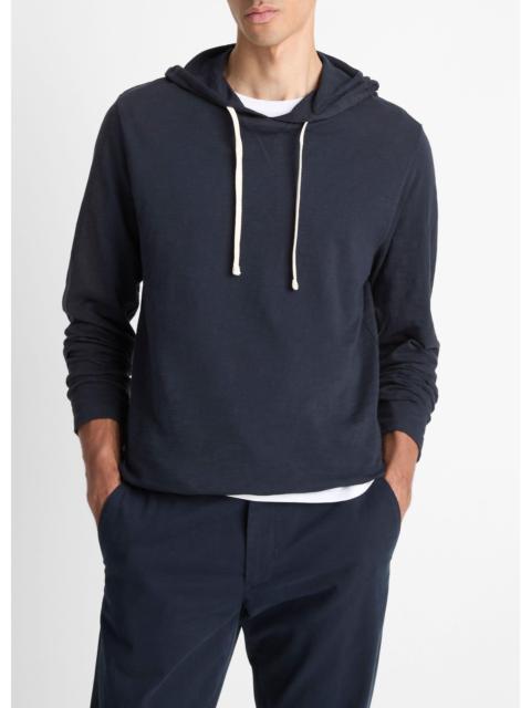 Vince Textured Cotton Hoodie