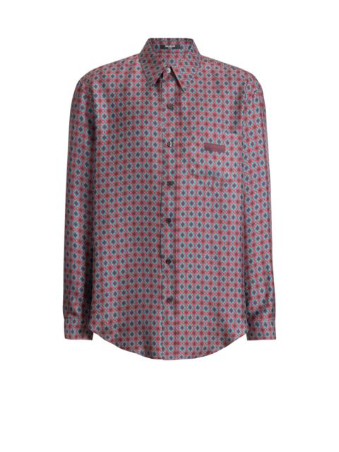 Balmain Printed silk shirt