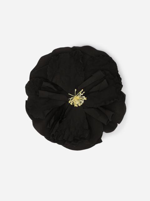 Dolce & Gabbana Floral poplin brooch