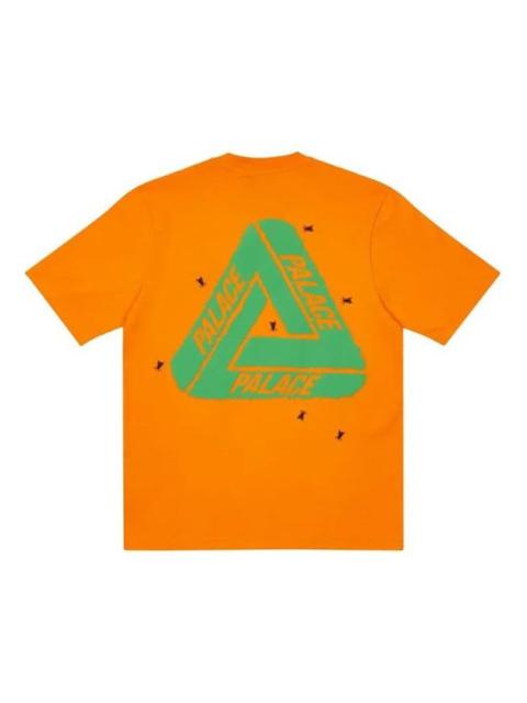 PALACE PALACE Fly TShirt Green Triangle Logo Short Sleeve Unisex Orange P20ES012