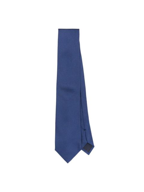 TOM FORD patterned-jacquard silk tie