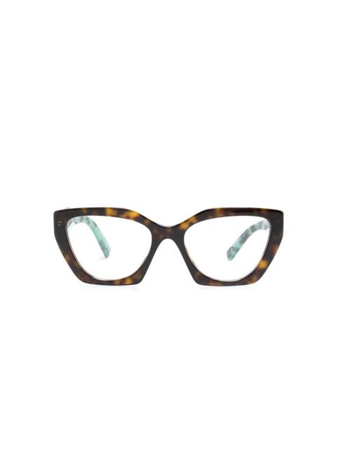 PR 09YV square-frame glasses