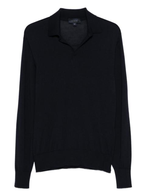 SEASE long-sleeved polo shirt
