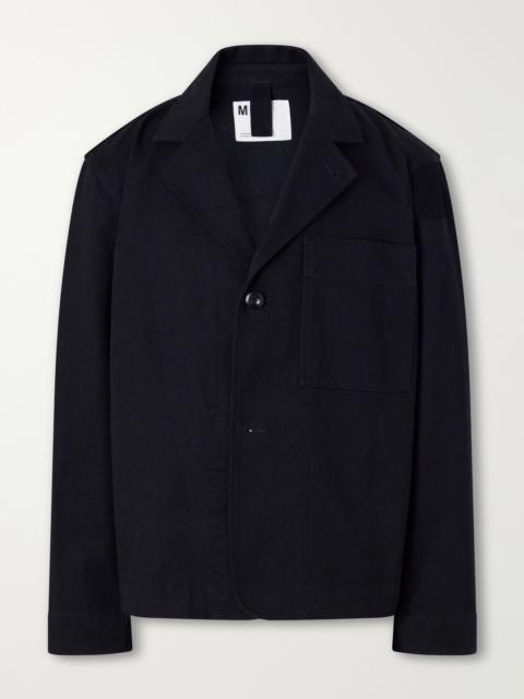 MARGARET HOWELL MHL. Minimal Cotton-Drill Blazer
