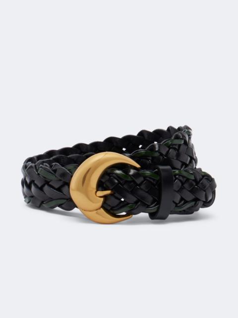 Etro Woven leather belt