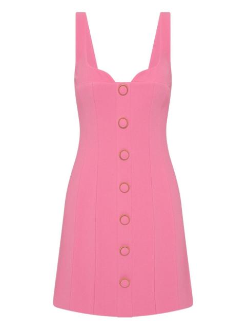 REBECCA VALLANCE Muriel buttoned mini dress