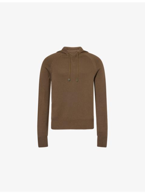 TOM FORD Relaxed-Fit Ribbed Cashmere-Knit Hoody