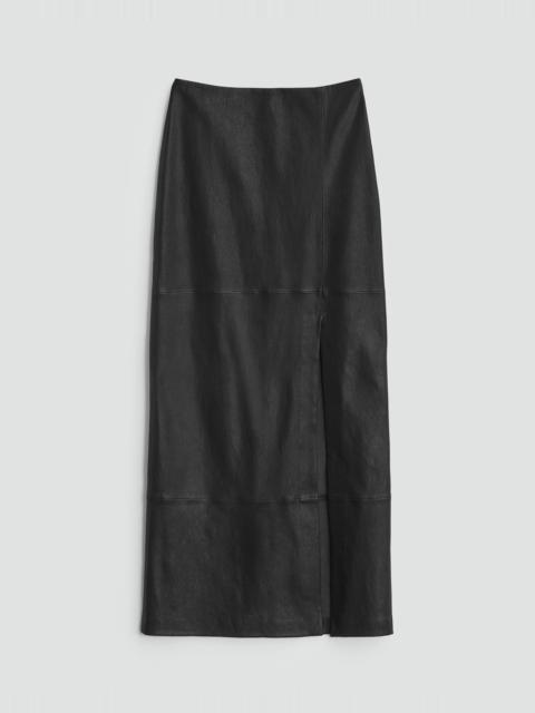 Ilana Stretch Leather Skirt
Maxi