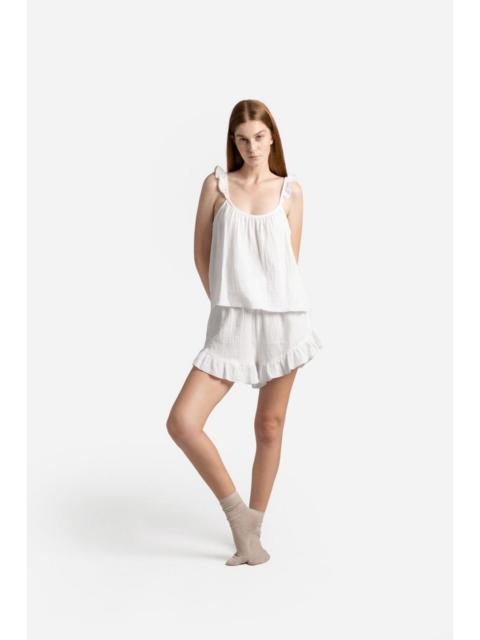 FREE PEOPLE Sunday Citizen Cami & Short Set - Cotton Breeze (Unitex)