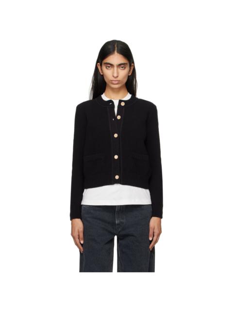 FRAME Black Compact Cardigan