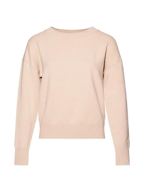 Yves Salomon Women's Wool Crewneck Sweater - Ficelle