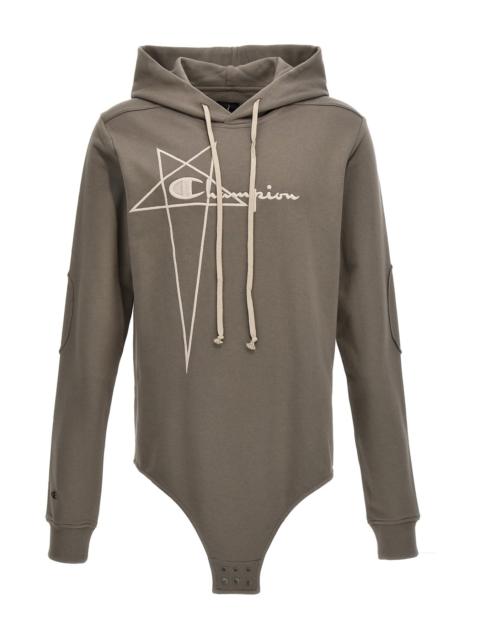 Rick Owens Champion X Rick Owens Hooded Bodysuit
