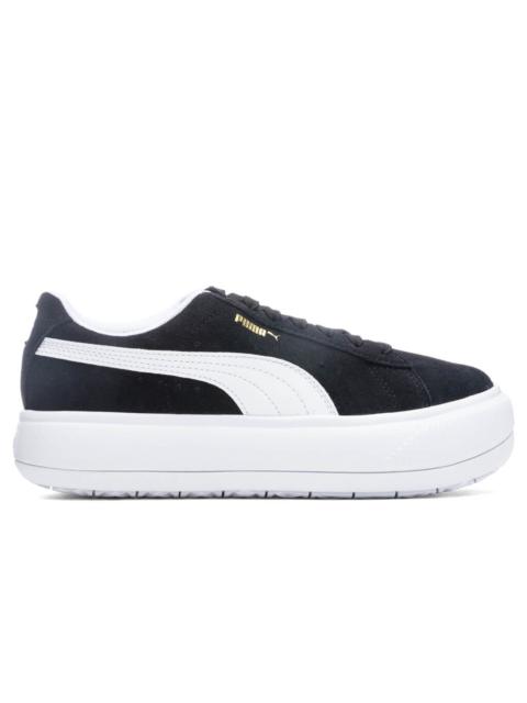 PUMA PUMA WOMEN'S SUEDE MAYU - BLACK/WHITE