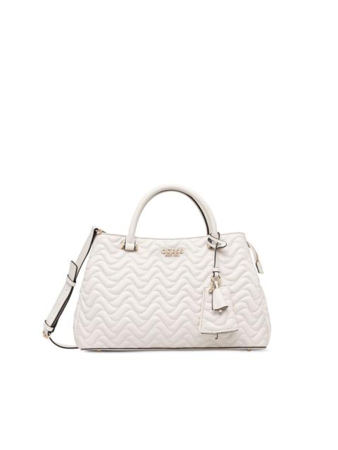 GUESS USA quilted satchel bag