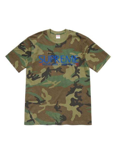 Supreme Supreme FW20 Week 1 Nuova York Tee 'Black White' SUP-FW20-011