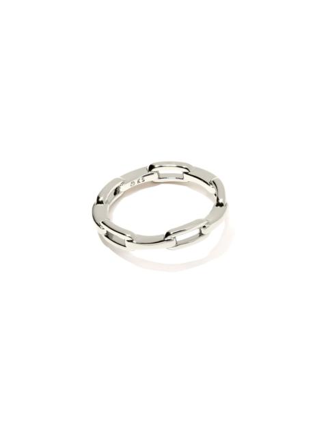KENDRA SCOTT Andi Band Ring in Silver