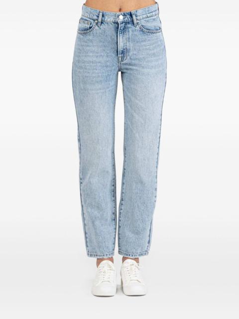 AG Jeans logo-patch jeans