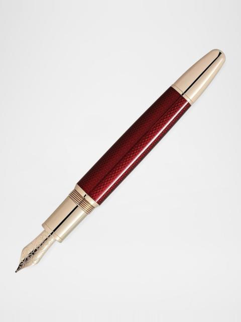 Montblanc Men's Meisterstück Solitaire Golden Hour LeGrand 18K-Gold-Plated Fountain Pen