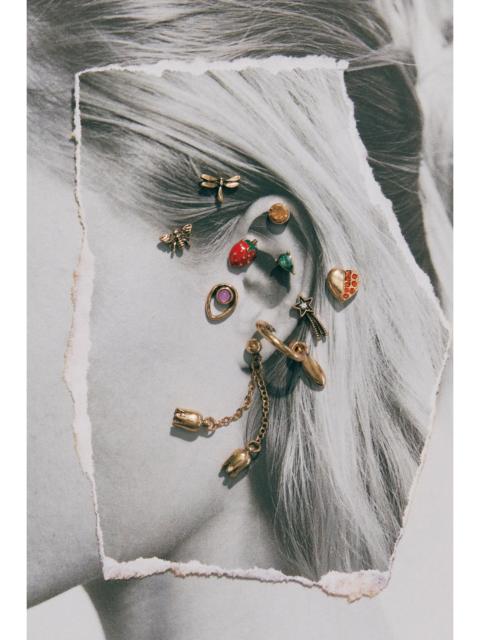 FREE PEOPLE Teeny Tiny Mega Stud Earring Set