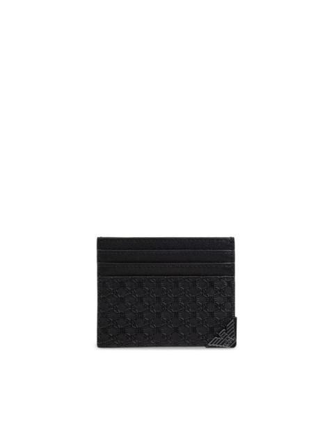 EMPORIO ARMANI logo-plaque cardholder