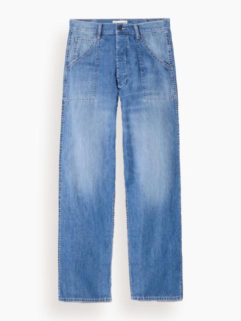NILI LOTAN Whitney Denim Pant in Delancey Wash