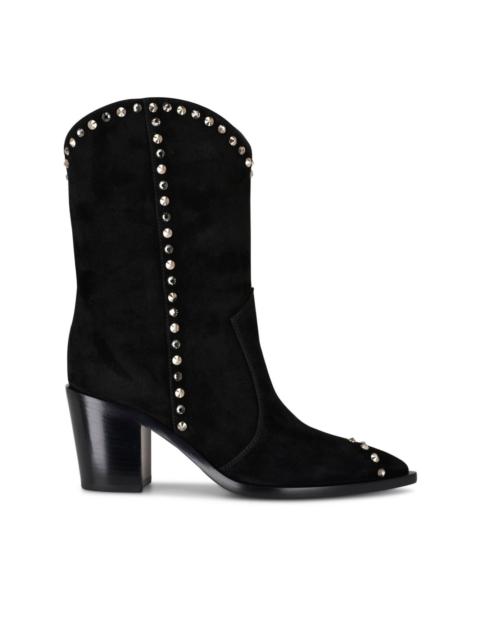 Gianvito Rossi Denver 70mm studded boots