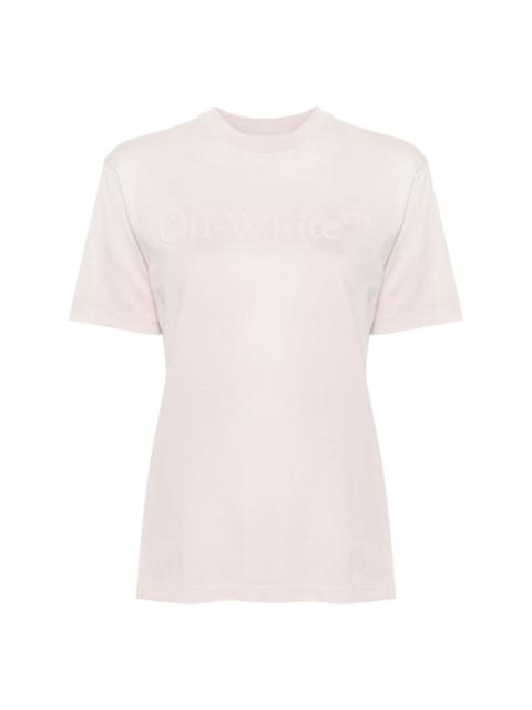 logo-print ombrÃ© T-shirt