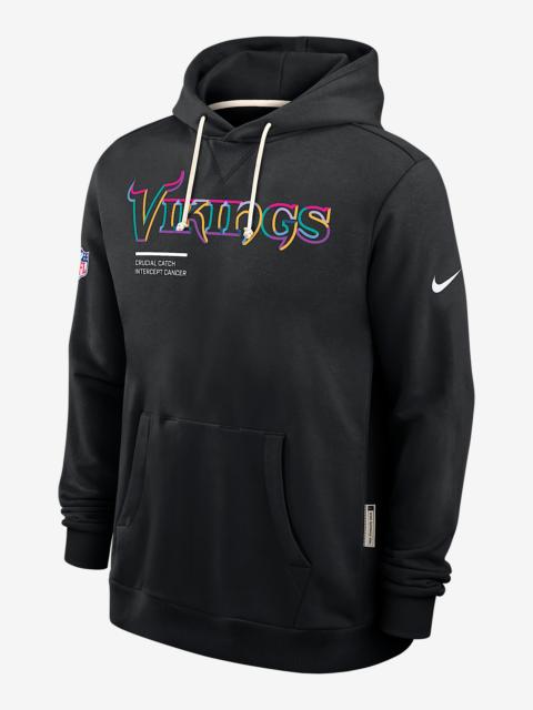 Nike Minnesota Vikings Crucial Catch Sideline Men's Nike Dri-FIT NFL Pullover Hoodie