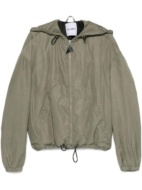 THE ATTICO hooded bomber jacket