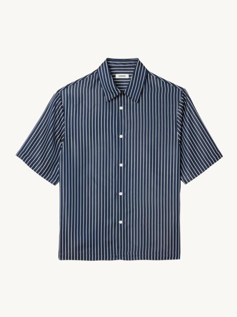 Sandro Striped flowing shirt