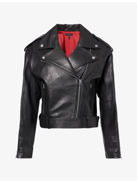 rag & bone Penelope Biker Leather Jacket