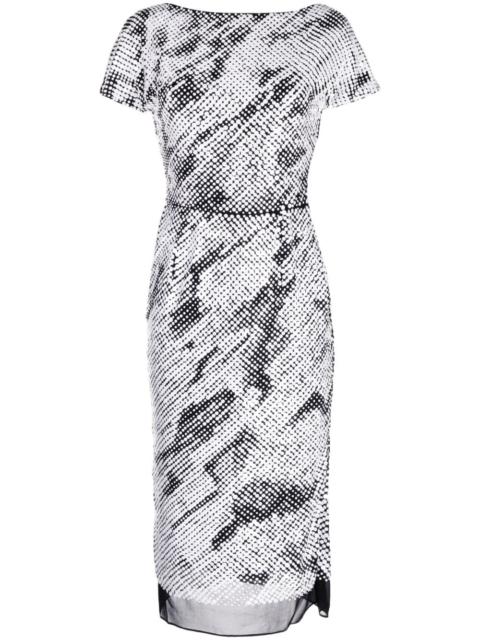 MATICEVSKI Operative sequin-embellished dress