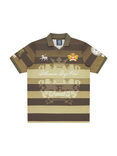BILLIONAIRE BOYS CLUB SCRIPT STRIPED SPORTS TOP