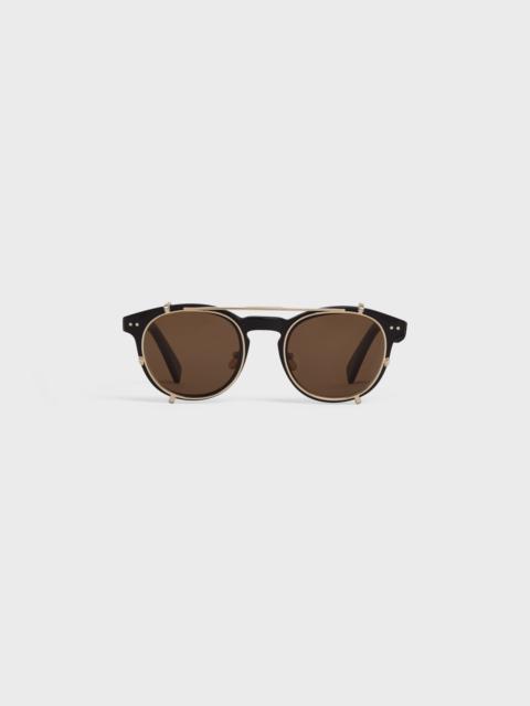 CELINE Black Frame 38 sunglasses in Acetate