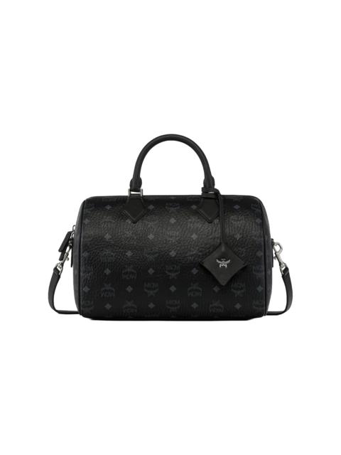 MCM Ella VI Medium Boston Bags "Black" MWBGSEA01 BLACK