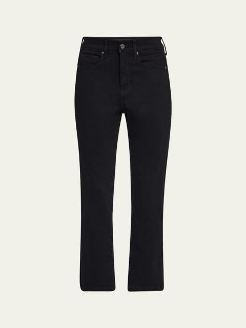 VERONICA BEARD Carly Kick-Flare Crop Jeans