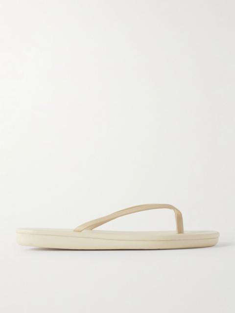 ANCIENT GREEK SANDALS Saionara leather flip flops Off-white