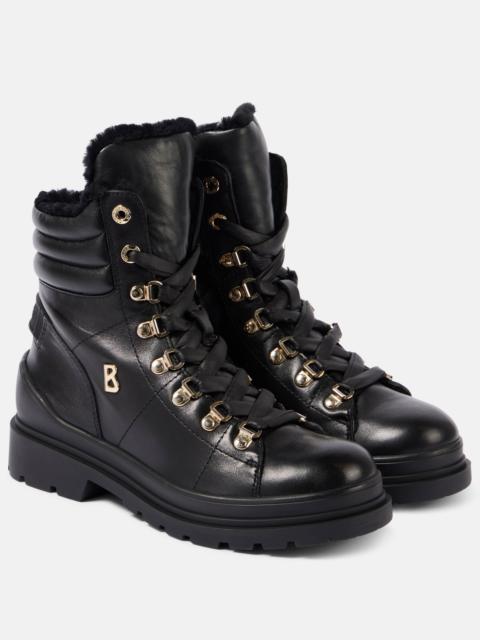 BOGNER St. Moritz leather lace-up boots