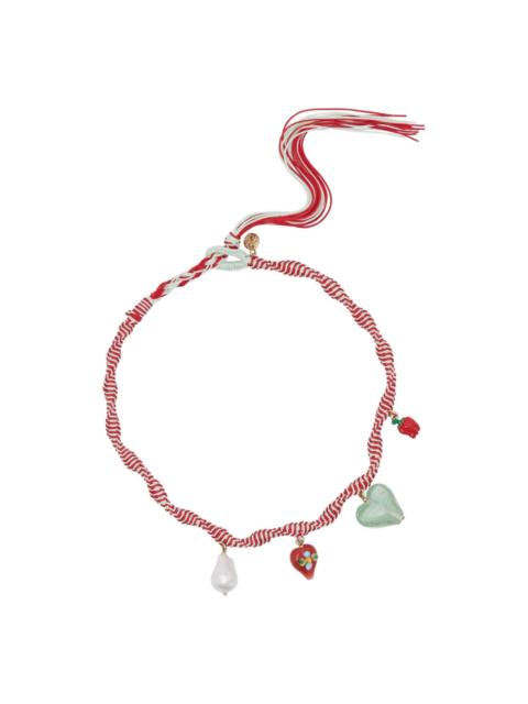 ALÉMAIS heart charm bijoux necklace