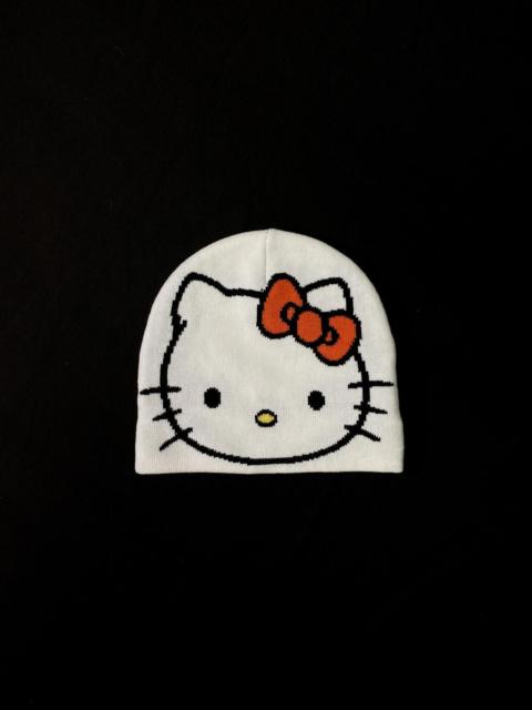 Other brands Japanese Brand - Rare Hello Kitty Graphic No Cuff Knit Green Beanie OS