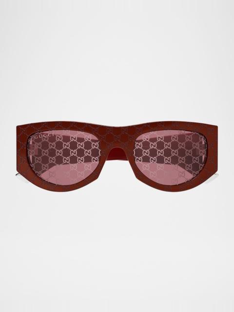 GUCCI GG Monogram Acetate Sunglasses