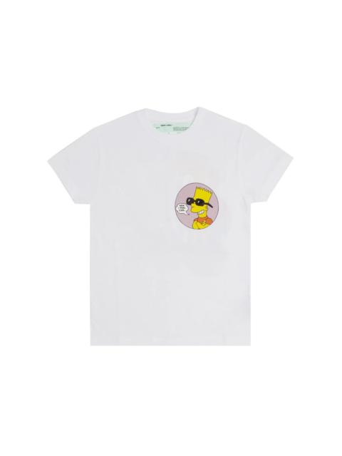 Off-White OFF-WHITE Bart Public Enemy T-Shirt White