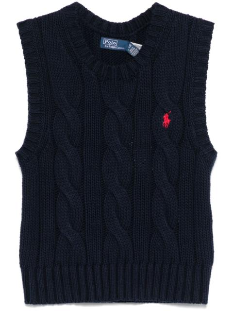 Polo Ralph Lauren cable-knit vest