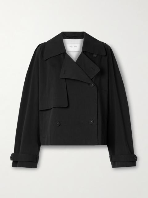 Proenza Schouler Yasmin Cropped Cotton-twill Trench Coat