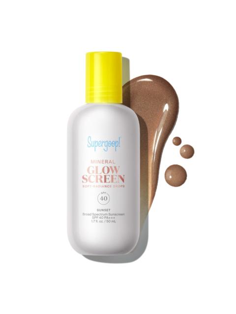 Supergoop Mineral Glowscreen Soft-Radiance Drops SPF 40