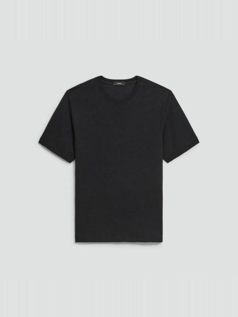Theory Delroy Tee in Studio Knit Jacquard
